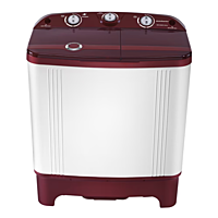 Kelvinator 6.5 kg Semi-Automatic Washing Machine, KWS-A650CR